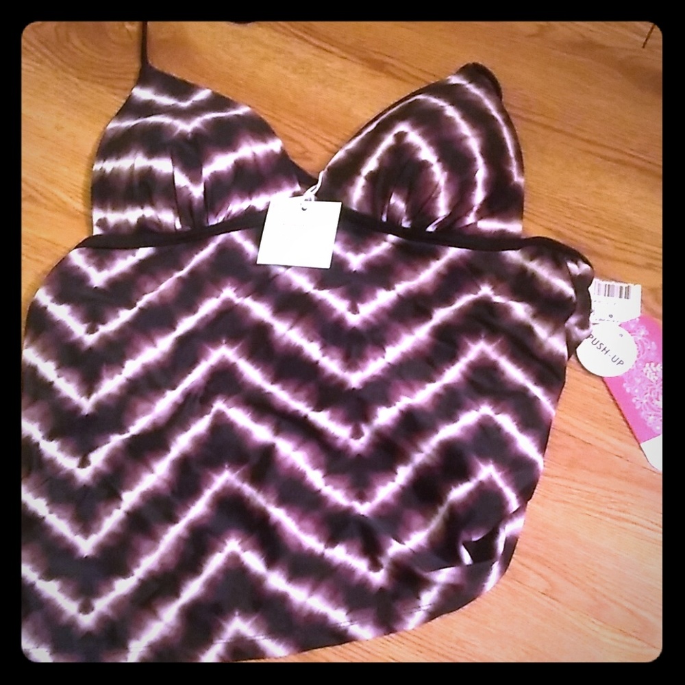 *NEW* M, Hula Honey tankini bathing suit